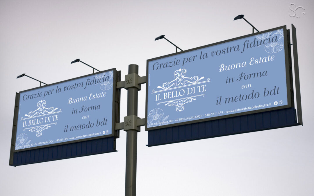 MANIFESTO 6X3 IL BELLO DI TE