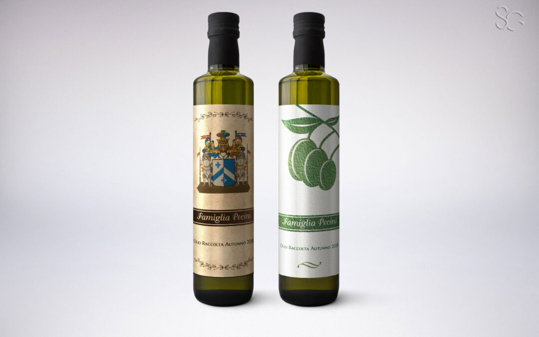 ETICHETTE OLIO PECINI